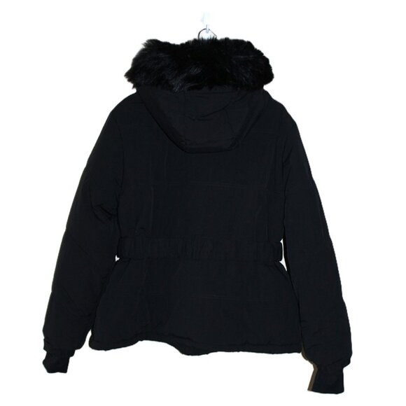 ASOS Curve 4505 Ski - Insulated Snow & Ski Belted Jacket in Black (16) - Picture 7 of 12